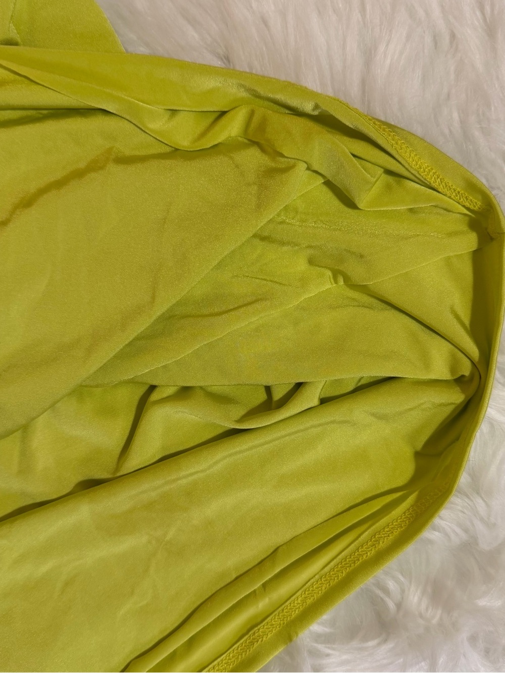 Windsor Chartreuse Cutout Bodycon Mini Dress - Picture 6 of 13